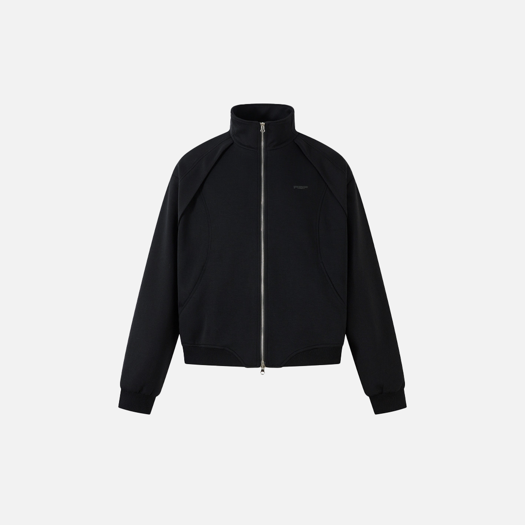 Vielseitige, stylische Cleanfit-Freizeitjacke mit Stehkragen
