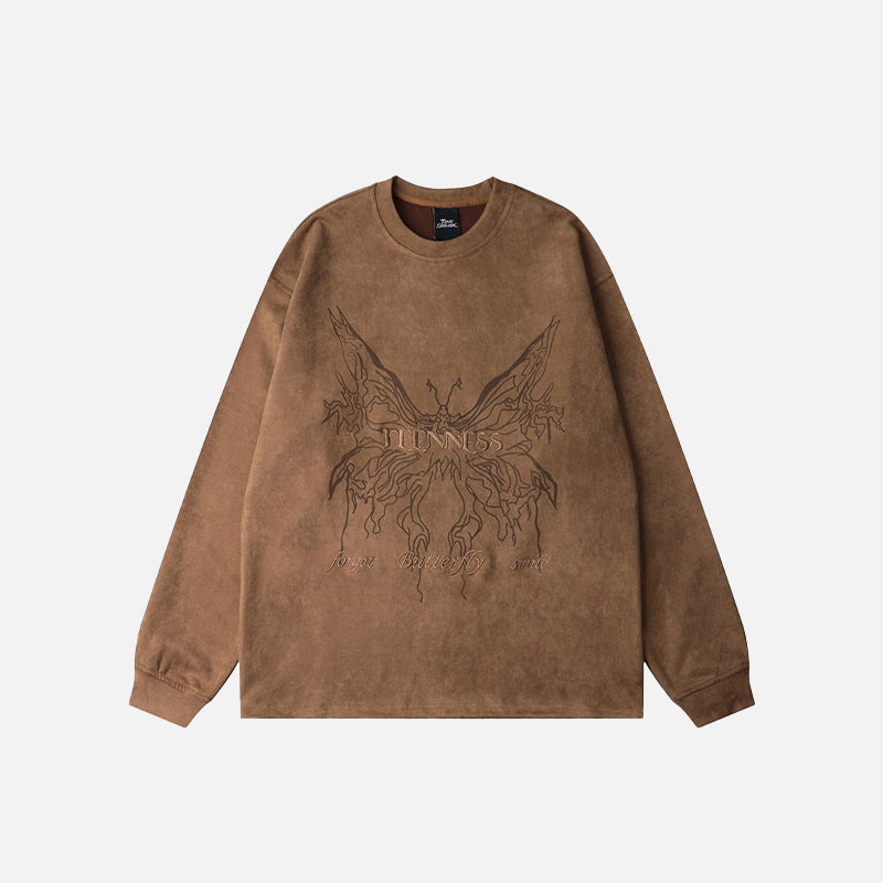 Sweat-shirt Monstre Papillon