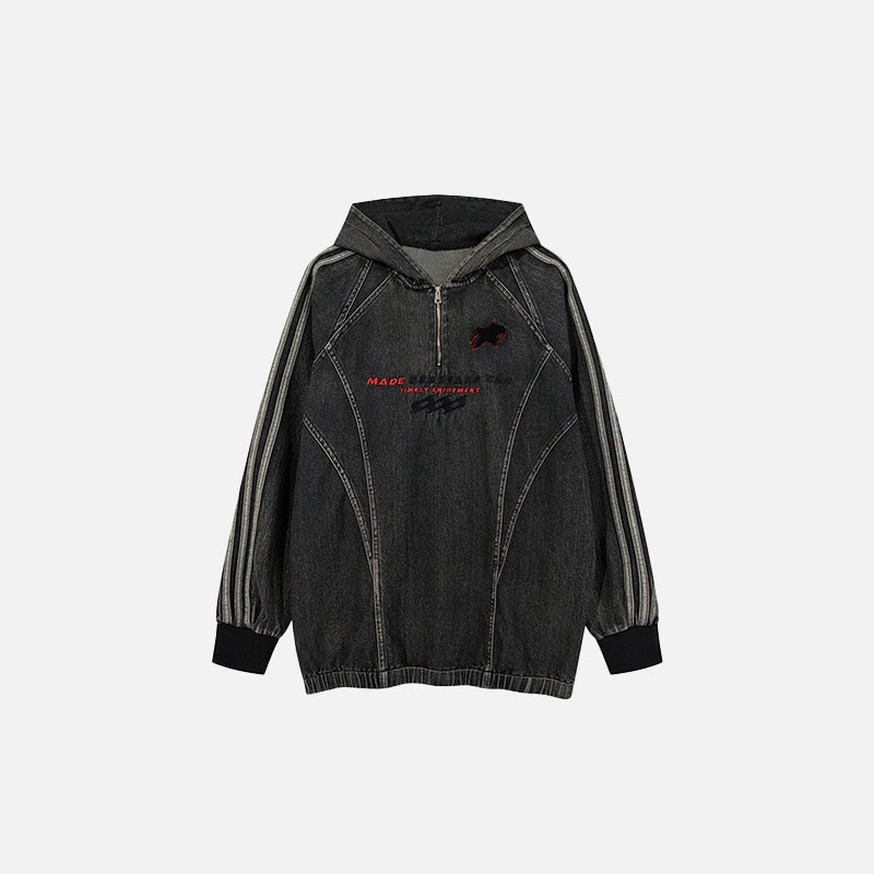 Vintage Loose Street Craft Hoodie