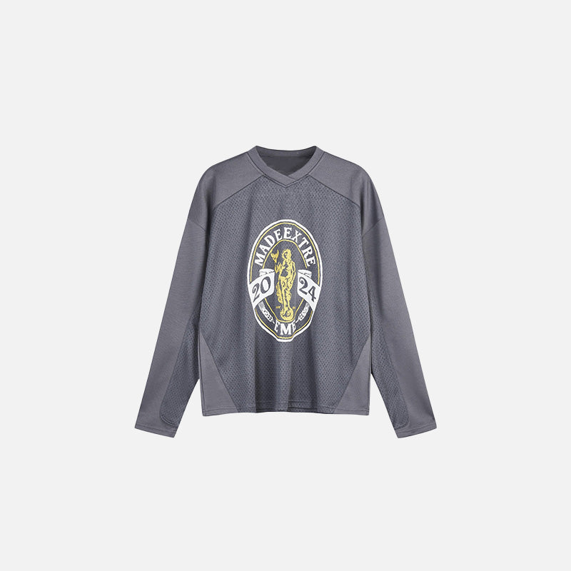 T-Shirt mit Siegesemblem 2024