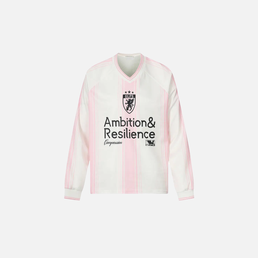 T-shirt à manches longues imprimé graphique grunge Y2K