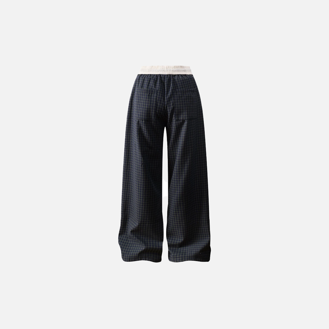 Y2K Streetwear Retro Small Plaid Casual Jogger