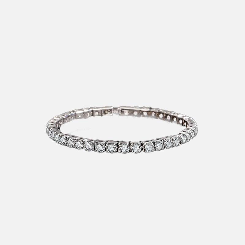 Armbänder aus Zirkonia mit Eiskristallen