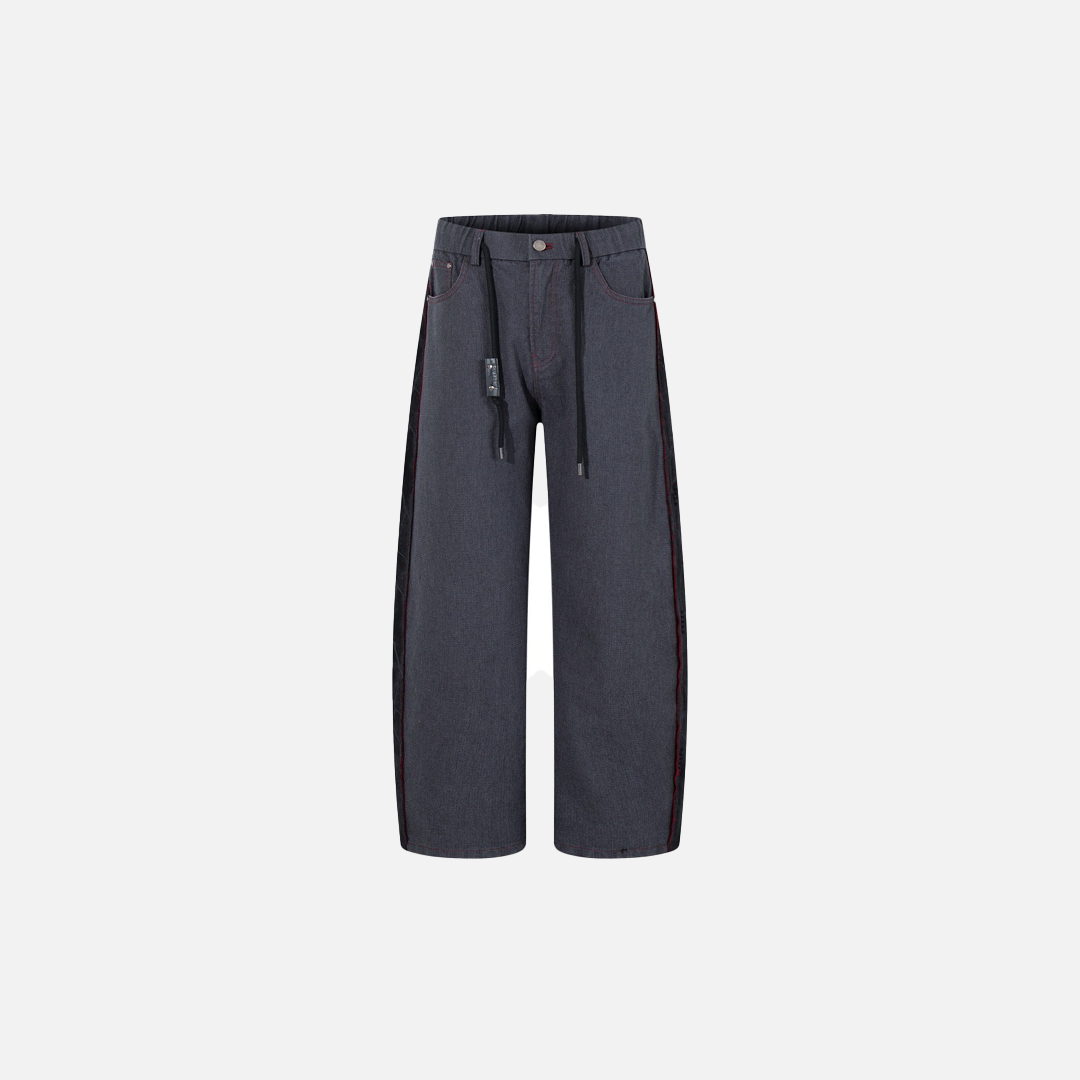 Herren Hip-Hop bunte Hose mit geradem Bein