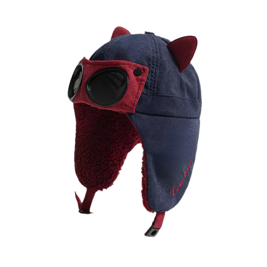 High-Quality Velvet Pilot Bomber Hat