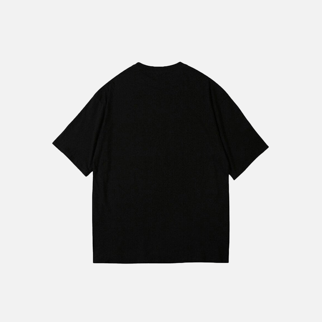 T-shirt imprimé « Ouvre les yeux »