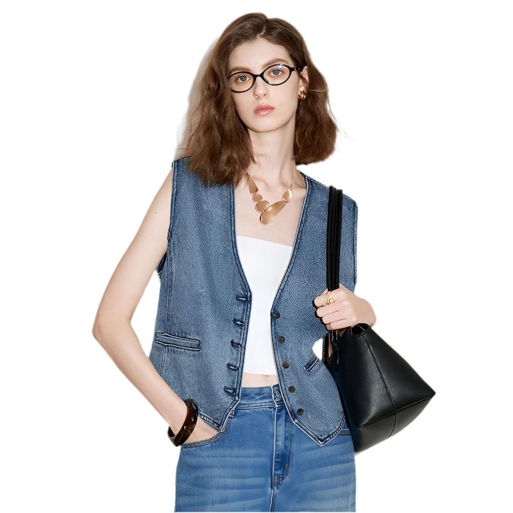 Vintage Western Style Slim Fit Vest