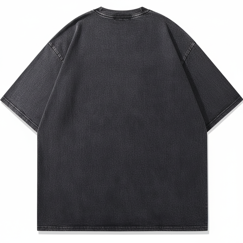 Oversized Harajuku Washed Gothic Tee