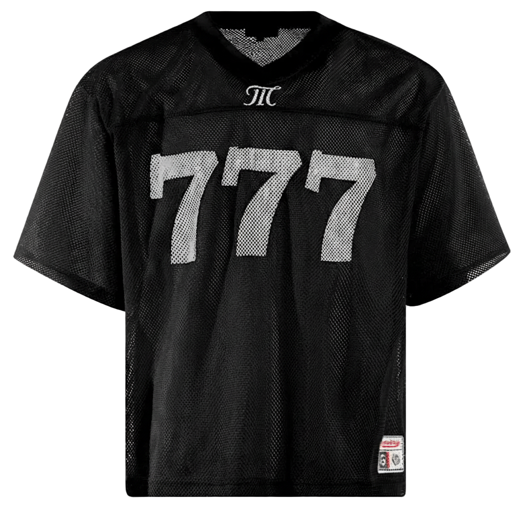 Vintage Mesh Graphic Jersey Tee`