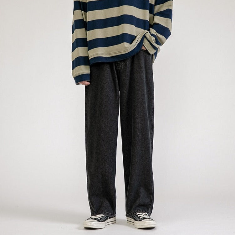Klassische Baggy-Jeans aus robustem Material