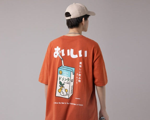 T-shirt jus d'orange