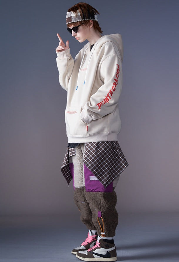Hoodie mit Engel-Grafikprint