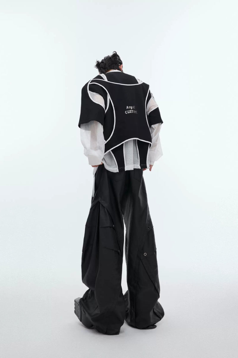 Dekonstruiertes Lagen-Sweatshirt