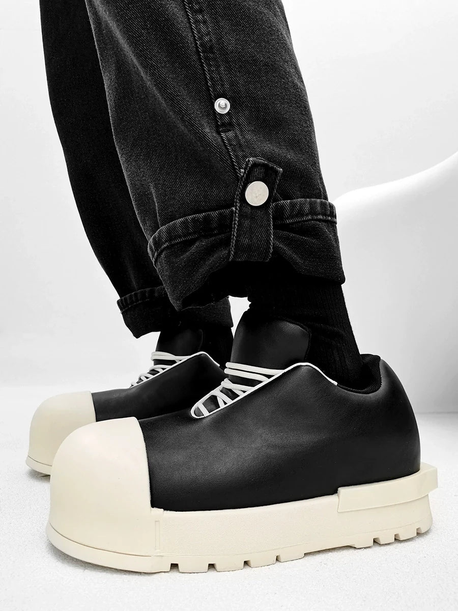 Oversized Platform High Top Sneakers