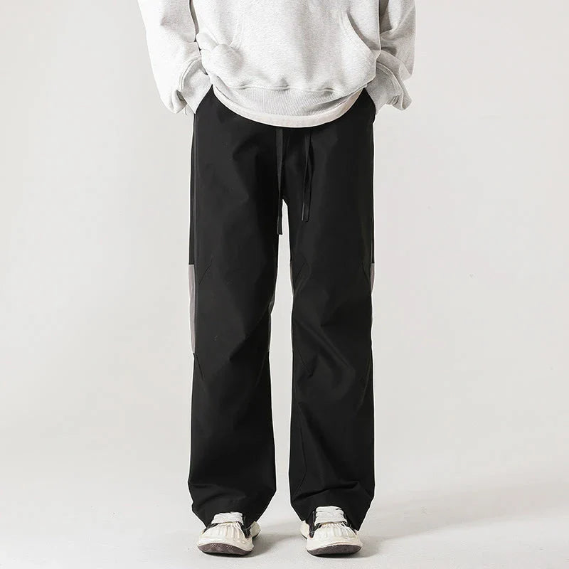 Streetwear-Sporthose mit coolen Kontrastfarben und Kordelzug