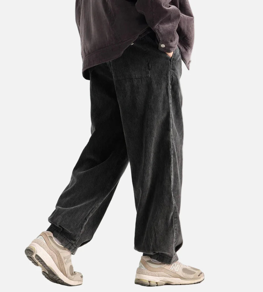 Y2K Bequeme Retro-Hose mit lockerem, weitem Bein