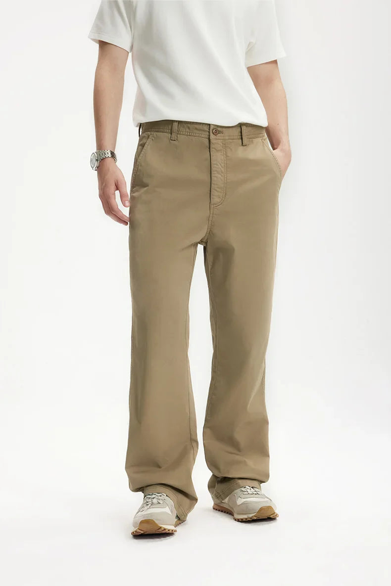 Chino-Hose für Herren mit geradem Bein
