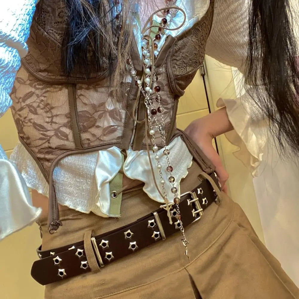 Star Rivet Goth Belt