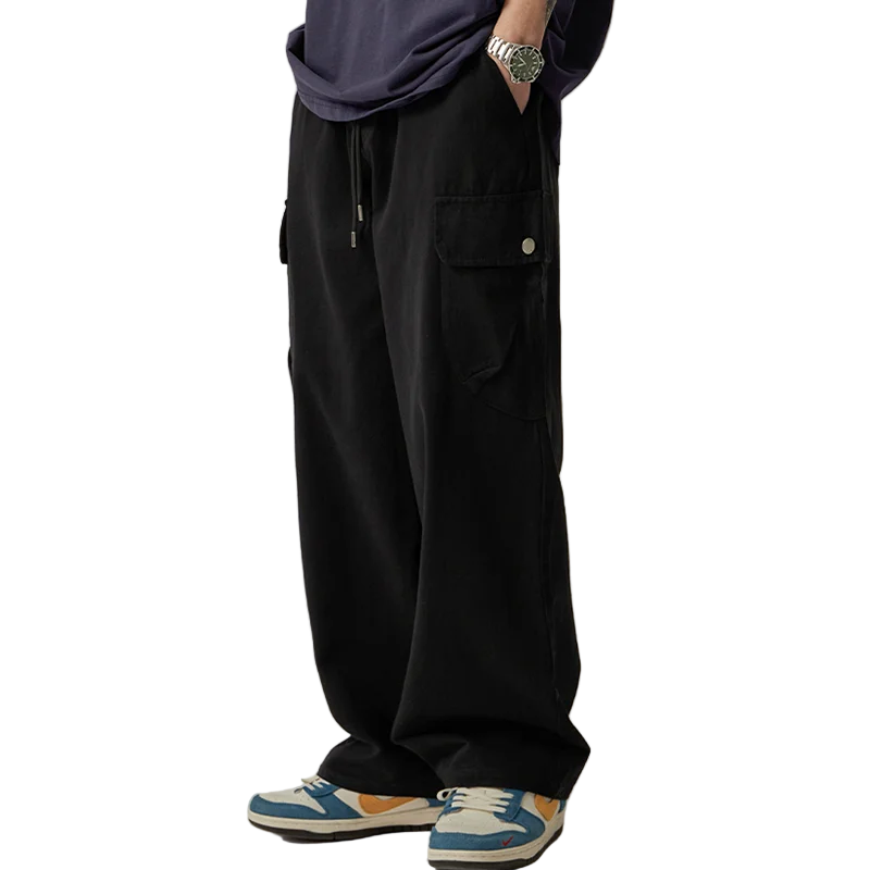 Vintage Wide-Leg Cargo Pants