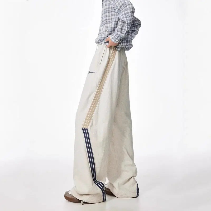 Winterhose mit Kordelzug und Streifen