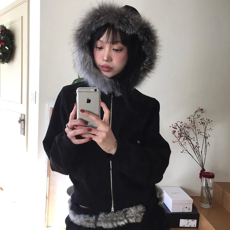 Grunge Aesthetic Padded Jacket
