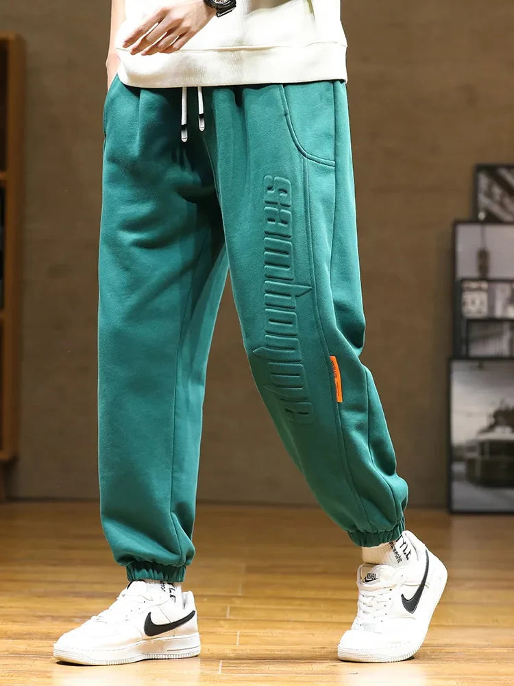 Baggy-Jogginghose mit mittelhohem Bund