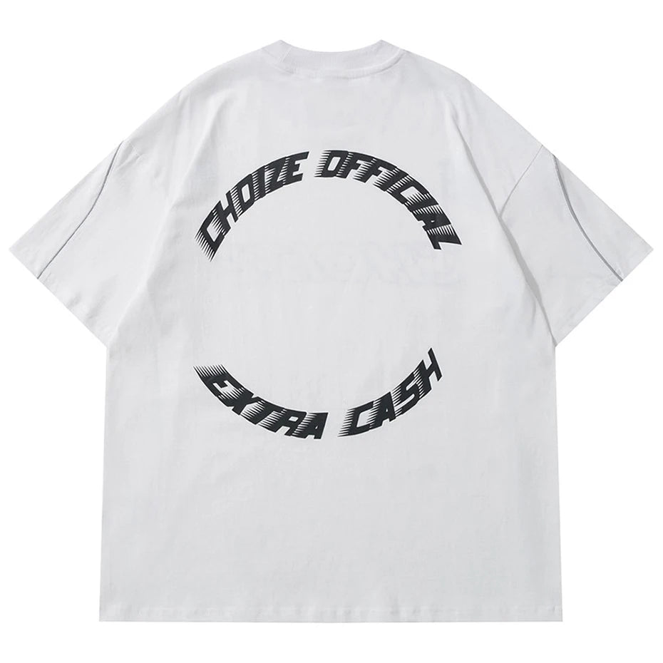 Men Streetwear Oversized Cotton T-Shirt