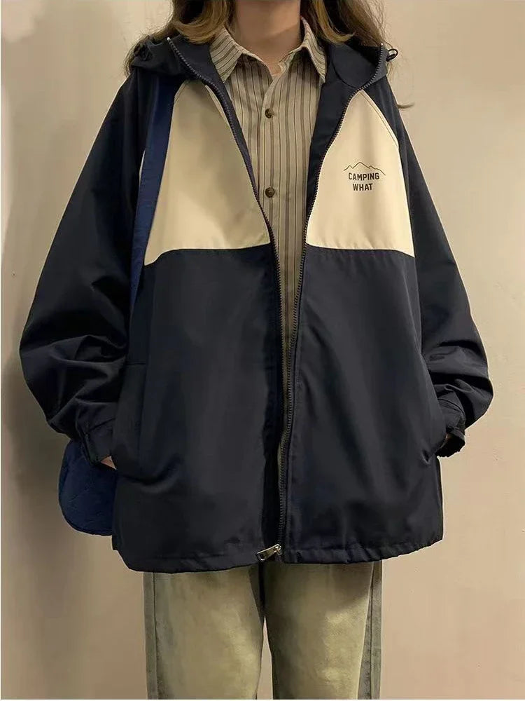 American Vintage Patchwork Langarmjacke