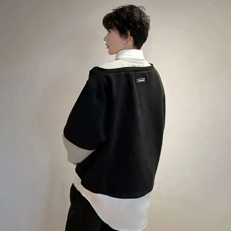Schicker, eleganter koreanischer Stilpullover