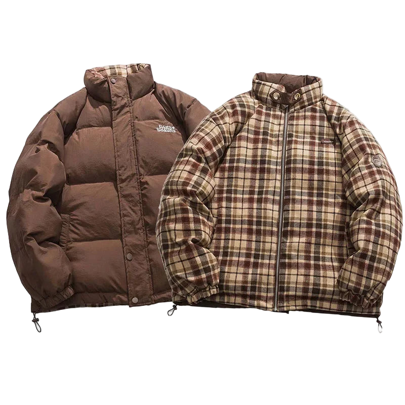 Vintage Double-sided Puffer Jacket