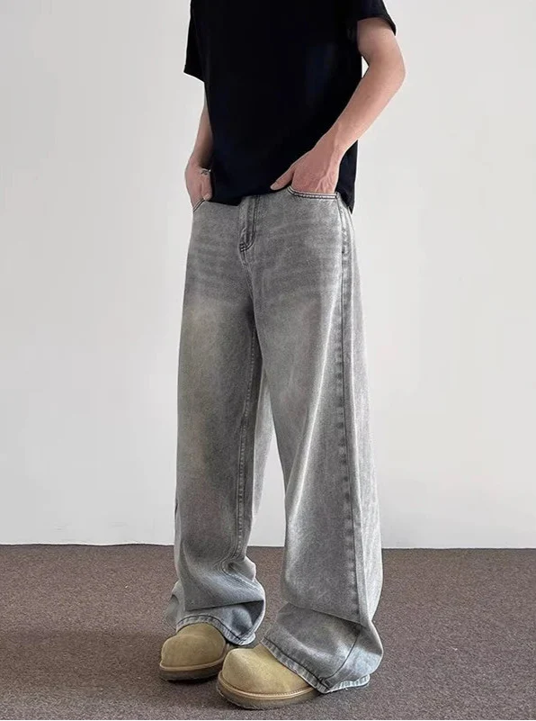 Y2K Essential Oversized Trendy Casual Denim Jeans