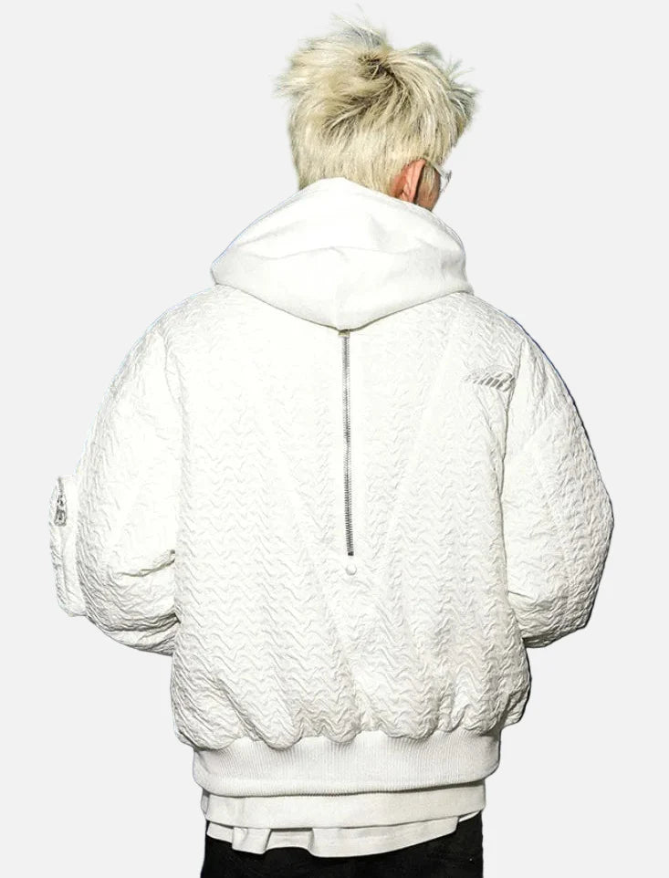 Veste parka de baseball tendance streetwear chic