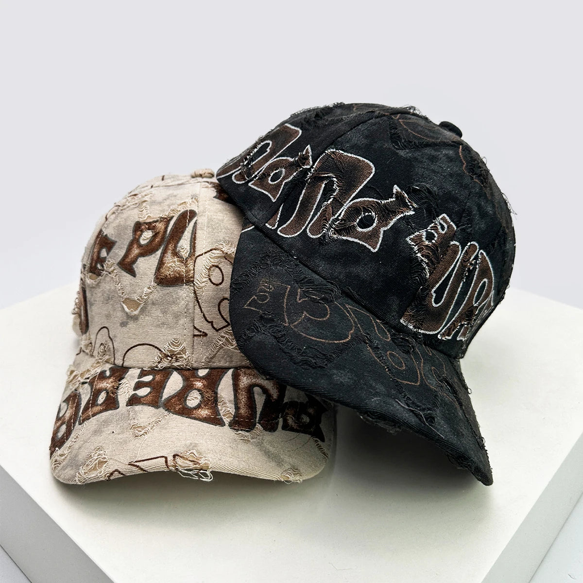 Vintage Letter Baseball Cap