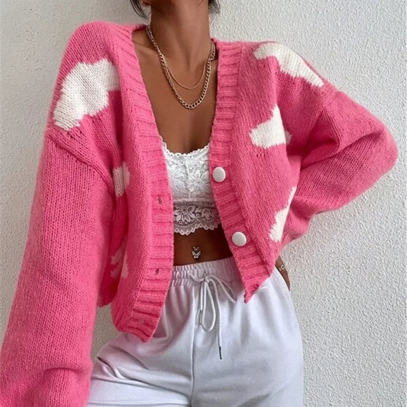 Lässiger und bequemer Damen-Strickcardigan „Cloud“