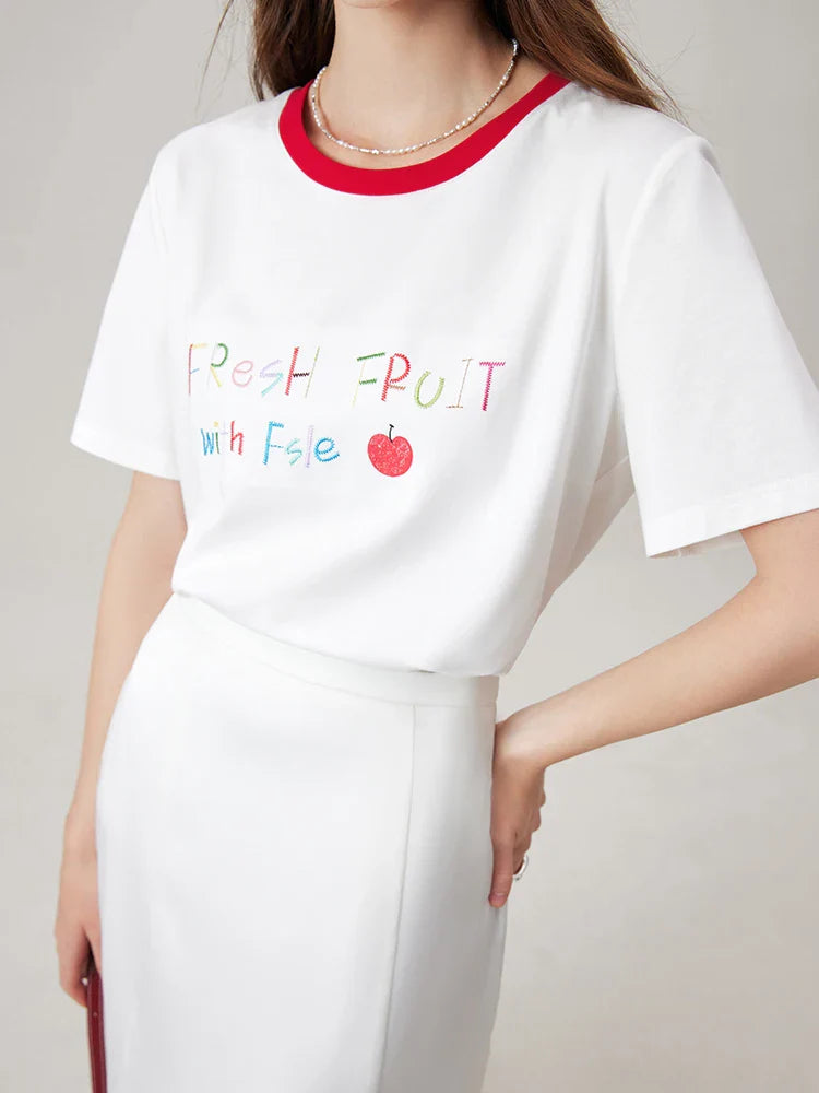Frisches Obst mit Fsle T-Shirt