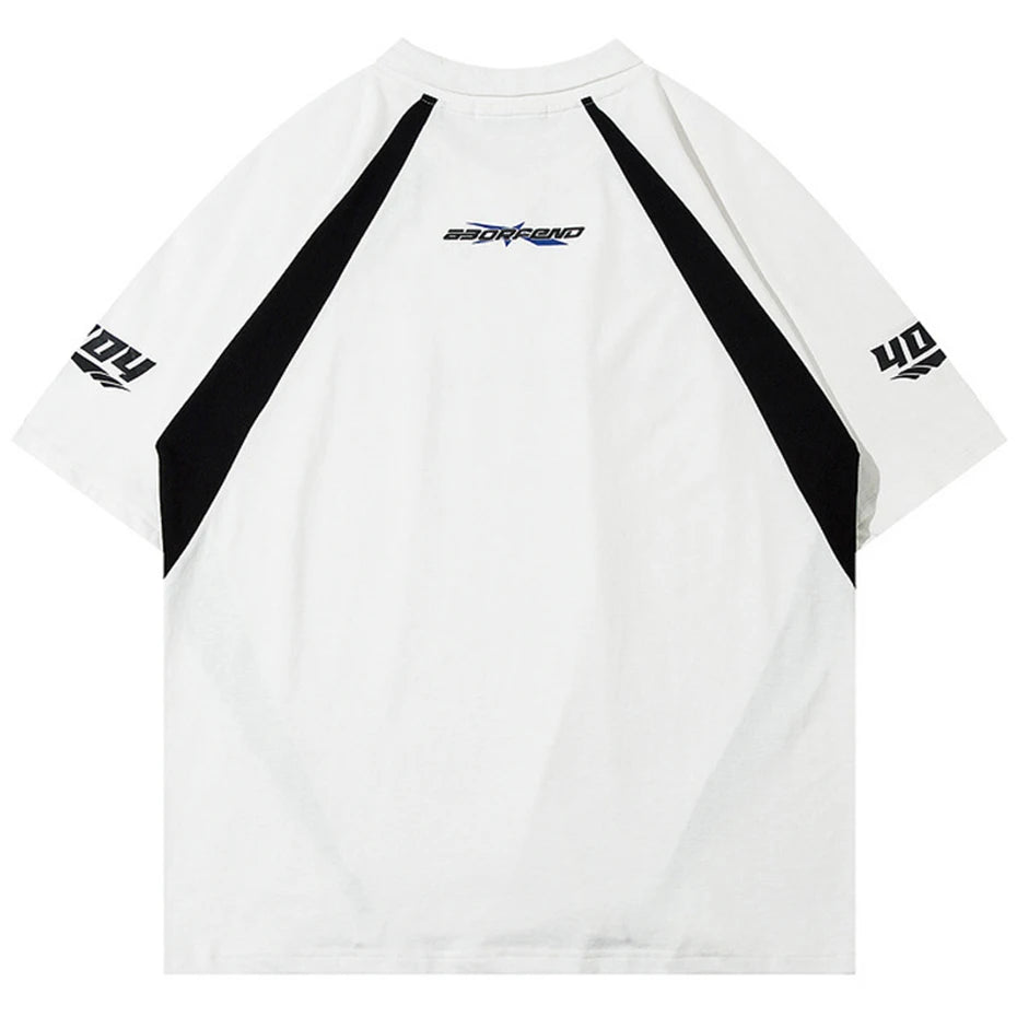 T-shirt oversize en coton style streetwear hip-hop