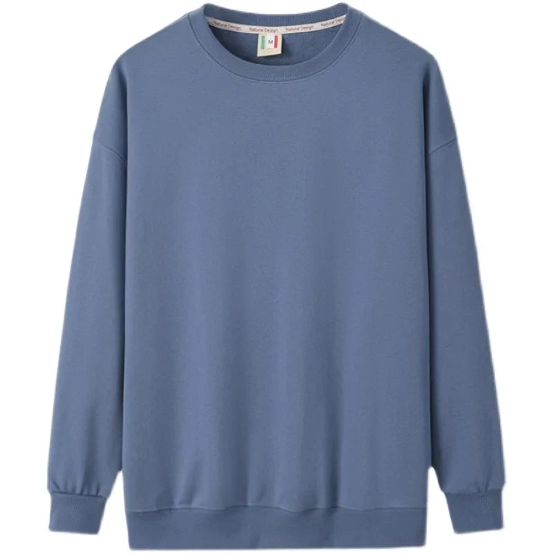Einfarbiges, übergroßes Langarm-T-Shirt