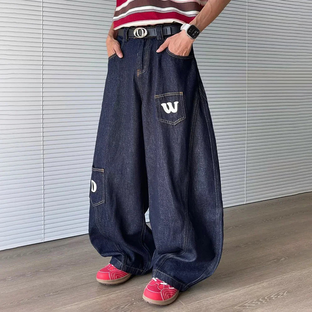 Lässige, coole Scimitar Wide Leg Jeans