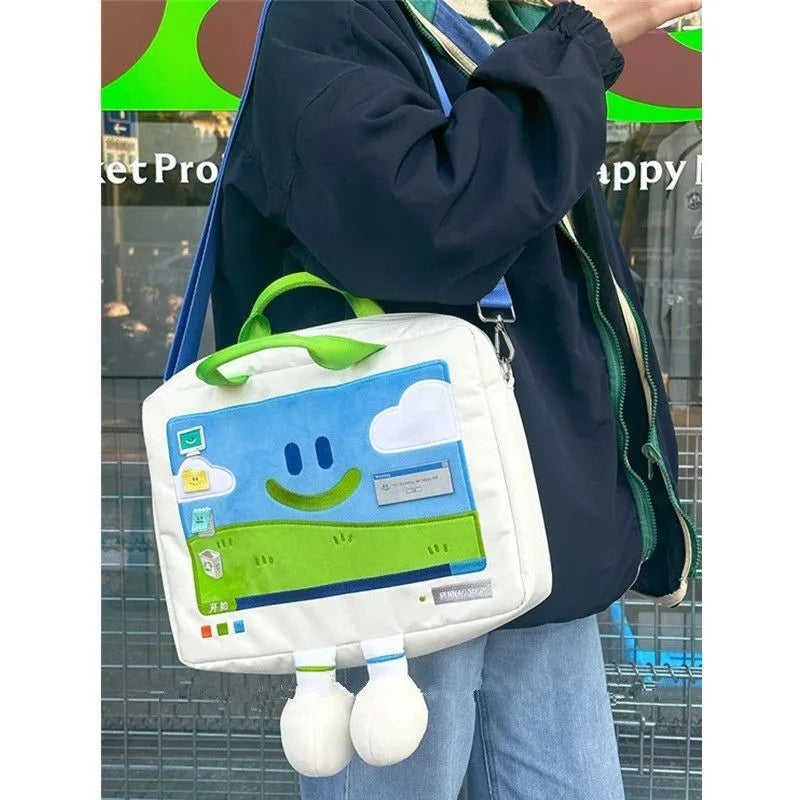 Sac pour ordinateur portable Y2K Sourire