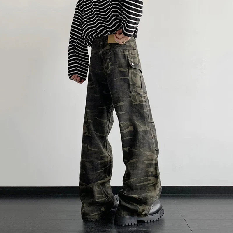 Retro-Camouflage-Freizeithose