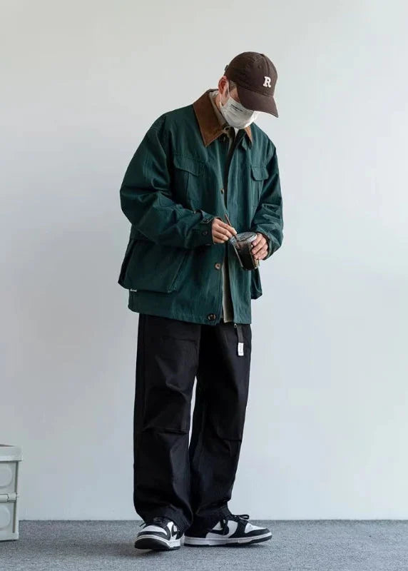 Trendige Windjacke mit mehreren Taschen