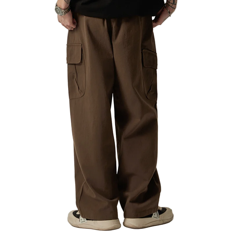 Vintage Wide-Leg Cargo Pants