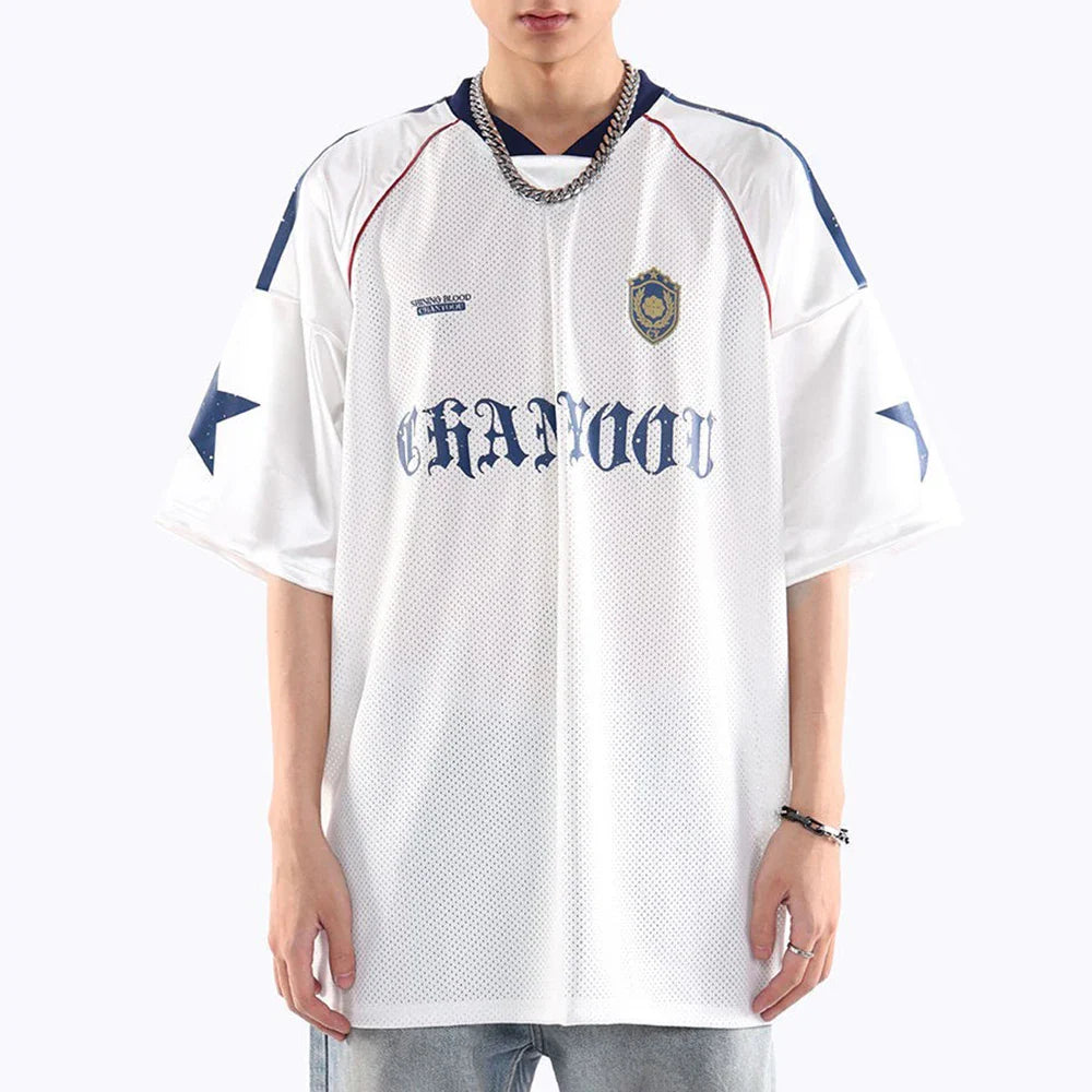 Casual Breathable Retro Sports T-Shirt