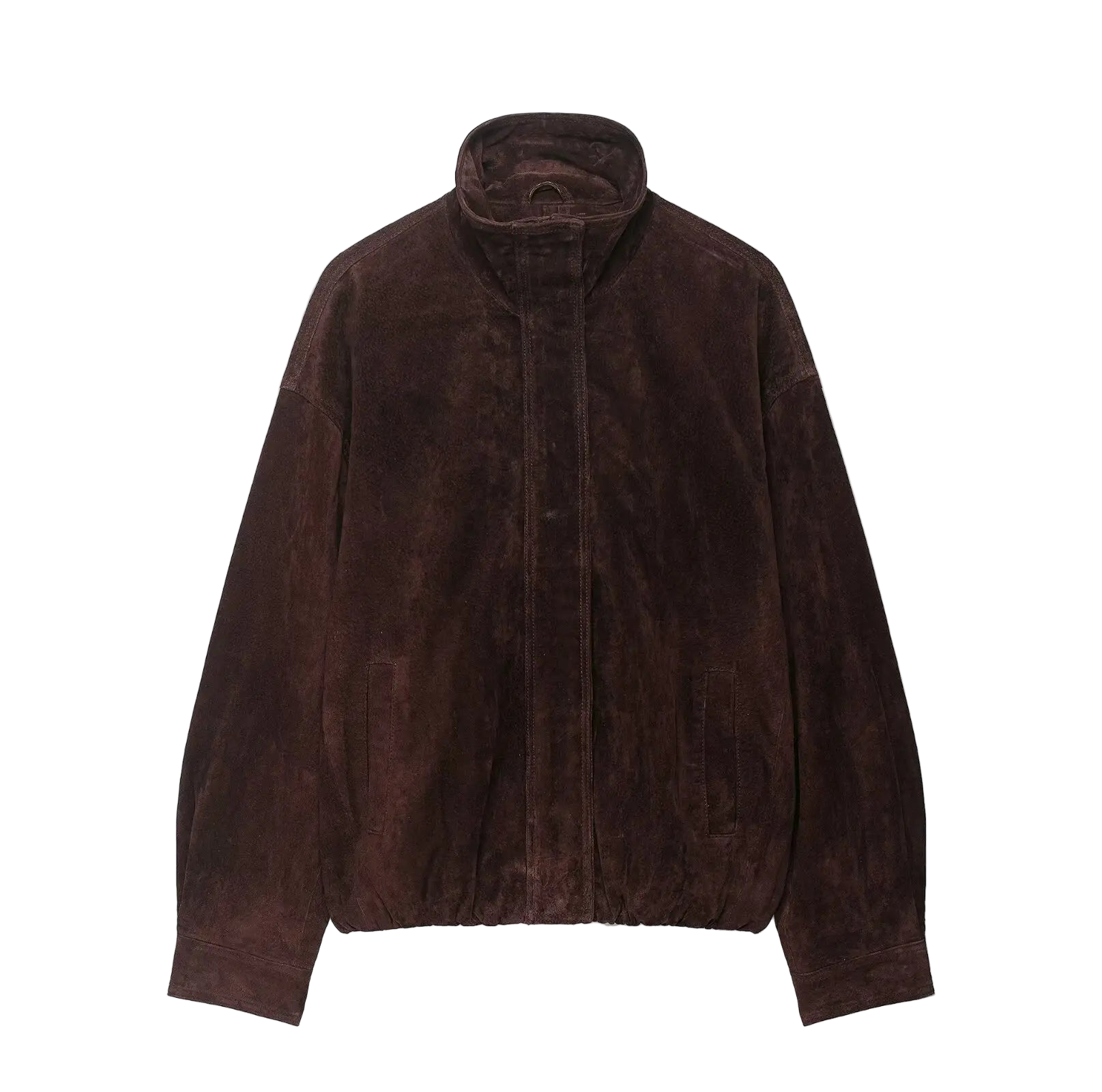 Cropped Zip-Up Winter Jacket