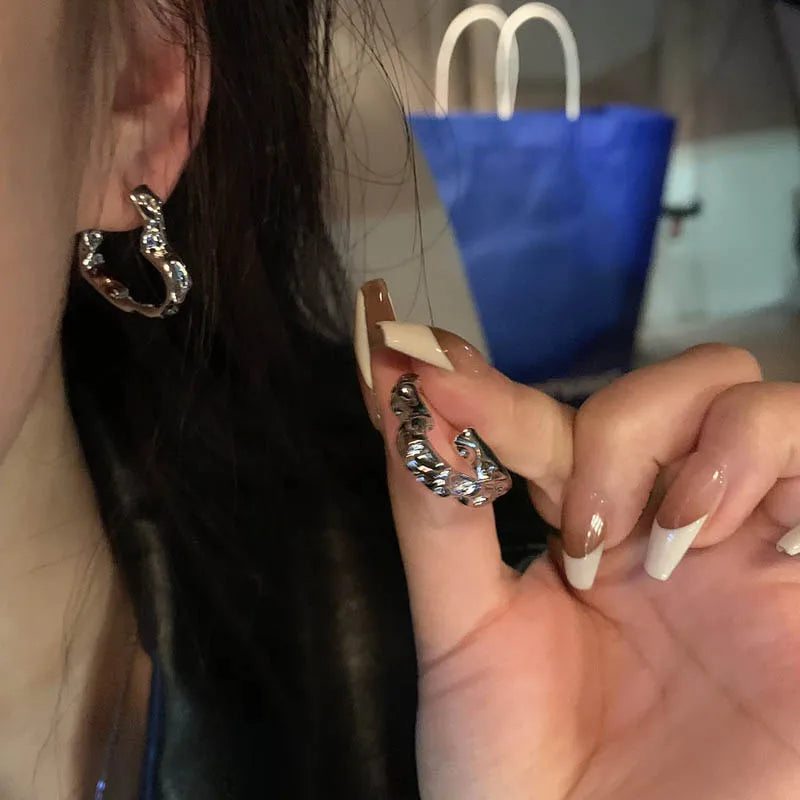 Waveform Elegance Earrings