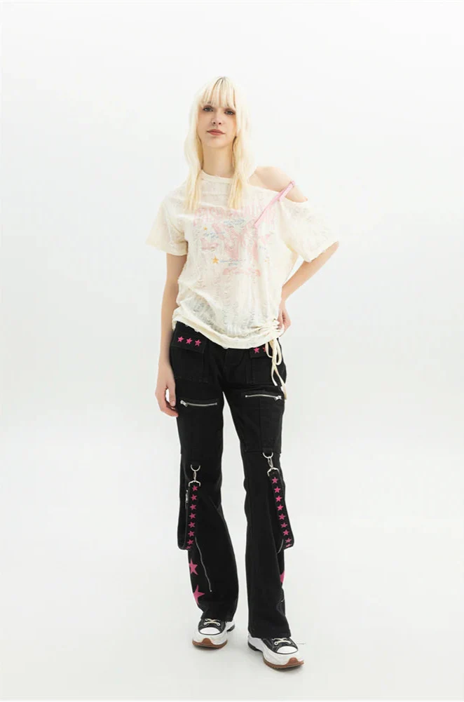 Starburst Girl Cargohose