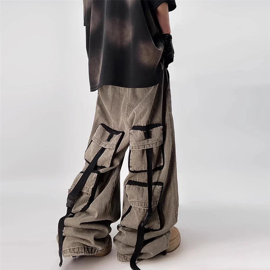 Work & Play Baggy Wide Leg Denim Jeans