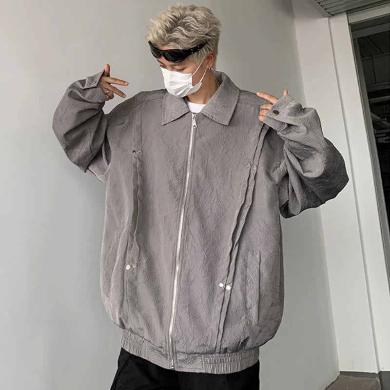 Veste bomber zippée tendance, décontractée et élégante