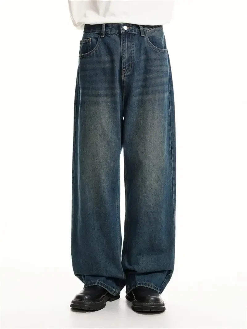 Patchwork Baggy Trousers Jeans