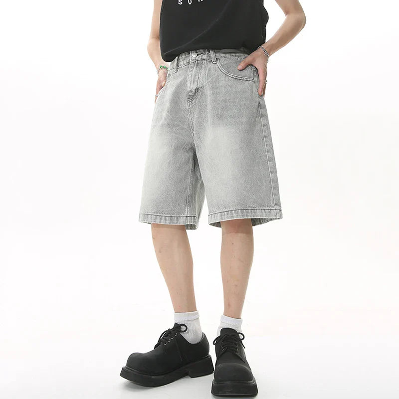 Retro-Chic-Denim-Shorts